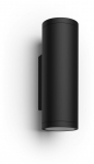 PHILIPS Ilmub HUE Outdoor nutikas kohtvalgusti valge ja vrvilise hkkonna loomiseks, 25 cm, antratsiit, vlistingimustes kasutamiseks 2 x 8 W (915005842801)