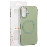 Tecto Shield Mistiq Mag lemkinnitus iPhone 17 6,3" jaoks, oliiviroheline