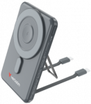 Verbatim Energiatasku LaadiJaGo 5000mAh Magnetiline Traadita Laadija Hall - 2 kaablit