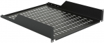 Lanview 2U 19"" D=550mm RACK MOUNT SHELF BLACK