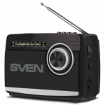 SVEN Skarunis SRP-155 FM, AM, SW Raadio Bluetooth Must