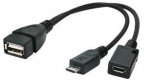 Gembird USB OTG kaabel AF +MICRO BF - MICRO BM A-OTG-AFBM-04