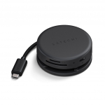 Satechi OntheGo 7-1 mitmeklgne adapter Ruutmusta vrv