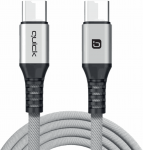 Quick QB-132 Braided 60W USB- / USB- 1.5m Gray