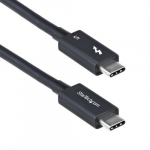 StarTech.com 1,5ft (50cm) Thunderbolt 5 kabel, 80Gbps/Kuni 120Gbps, 240W PD, 8K 60Hz, Trnerbolti kabel - Sobib Thunderbolt 4/USB4/USB-C-ga