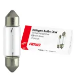 Amio Halogeenipoleid C5W Festoon 36mm 12V 10tk
