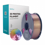 SUNLU PLA+ Silk Forth-Color Filament (sinine-lilla-punane-kuldne)