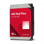 WESTERN DIGITAL HDD||Punane Plus|10TB|SATA|512 MB|7200 rpm|3,5"|WD100EFGX