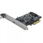 Inter Tech Inter-Teek PCIe Adapter Kort ARGUS KC-008, PCIeX4-USB3.2 mgiversioon