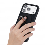 FoneKit MagSafe-hilduva telefonihoidja ja alus, must (6438148066567)