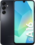 SAMSUNG Galaxy A16 LTE telefon, 128/4 GB, must (SM-A165FZKBEUB)