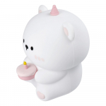 Table lamp bedside birthday teddy bear Art Deco touch style