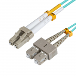 MicroConnect Kiudoptiline kaabel LC/UPC-SC/UPC 1m OM3 MM