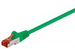 Goobay CAT 6 Patch Kaabel S/FTP (PiMF), roheline