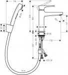 Hansgrohe Metropol Bidette Chrome 32522000