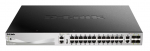 D-LINK Switch DGS-3130-30PS 24GE PoE 4SFP+ 2x10