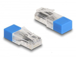 Delock RJ45 pistik koos lpptakistusega 120 oomi, sinine