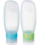 Go Travel Squeezy-pudelid 100 ml plastikist ja silikoonist