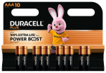 Duracell Batterie Plus - AAA (MN2400/LR03) BOOST K10 10tk.