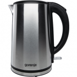 Gorenje K15DWS Electric Kettle 1.5L 2200W, Black/Stainless steel