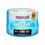 MAXELL DVD-R 4,7 GB 16x spindel 50 tk 50 tk