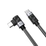 Orico C2CWT andmelek- ja laadimiskaabel | USB-C kuni USB-C | PD | 100W | 2m | must
