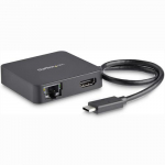 StarTech.com USB-C mitteport adapter - sltumatd USB-C mini dock 4K HDMI video - gigabaid Ethernet, USB 3.0 hub (1x USB-A 1x USB-C) - USB tp-C mitteport adapter - Thunderbolt 3 vastavuslik