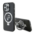Karl Lagerfeld KLHMP13XHMRSKCK iPhone 13 Pro Max 6.7" tarny/must hardcase Ring Stand Karl AND Choupettte MagSafe