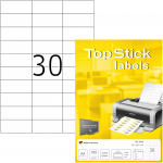 TopStick 8703 Trkikleebised, 30 tk, 70 x 29,7 mm (8703)