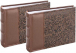 Victoria Collection Flower-4 Album B 10x15/100M Brown 2pcs