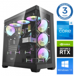 INTOP i5-14400F 32GB DDR5 1TB SSD M.2 NVME RTX5060Ti 16GB WIN11Pro