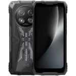 BLACKVIEW ROCK 2 5G 6,67- tolli HD+ 1640x720 120Hz 12+256GB Unosoc T8100 Okta-tuumaline 2,2GHz 13MP eespool 16MP eespool NFC FG MIL-STD-810H 15000mAh Srmengel Android 16 Must