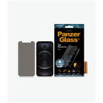 PanzerGlass Standard Super+ iPhone 12/12 Pro Privacy Antibakteriaalne