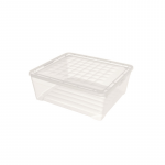 Curver Kaanega karp Textile Box 10L 34,2x29,7x12,5cm lbipaistev
