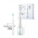 PHILIPS Sonicare 9000 Diamond Clean elektronihammastahast + 3000 Power flosser hambavlisuihku, valge HX3886/41 (HX3886/41)