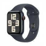 Watch Apple Watch SE2 (2022) LTE 44mm Midnight Aluminium Case with Sport Band M/L - Midnight