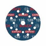 Bosch Accessories BOSCH Expert 0780 125mm P120 Velcro, 50tk.