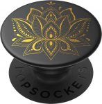 Popsockets PopGrip hoidik, Golden Prana Black (801688)
