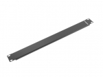 LANBERG 19" pimestusplaat 1U must
