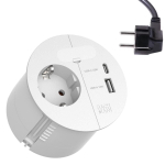 Bachmann LOOP IN CHARGE 1xCEE7/3 1xUSB A/C 22W 1xKBD 2,0m CEE7/7 wt