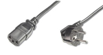 PremiumCord KPSP3 toitekaabel must 3 m CEE7/7 C13 henduspesa