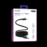 STATIK MagStack Pro, magnetkaabel, USB-C USB-C, 1 m, must