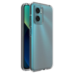 Hurtel Spring Case cover gel TPU cover with colored frame for Xiaomi Redmi 10 black