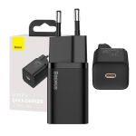 Baseus Super Si kiirlaadija 1C 25W (must)