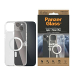 PanzerGlass HardCase iPhone 14 Plus / 15 Plus 6.7" MagSafe antibakteriaalne sjalise klassi lbipaistev 0411