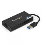 StarTech.com USB 3.0 HDMI adapter - 4K 30Hz Ultra HD - DisplayLink certified - USB Type-A to HDMI display adapter converter for monitor - external video AND graphics card - Mac AND Windows