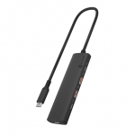 Raidsonic 4-port USB 3.2 Gen 2 keskus toitejaamaksuga | IB-HUB1437-CPD