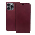 TFO Smart Suede raamatutpi telefonikorus iPhone 16e | iPhone 17e tumepunane