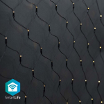 Nedis SmartLife dekoratiivne valgusvrk, 280 LED-i, soe valge, WiFi, 3 x 2 m (WIFILXN01W280)