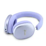 Guess Metallic Script Logo ENC Wireless Headphone Purple